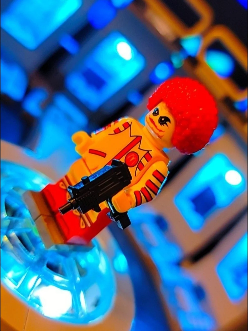 Batman Joker Minifigure Lego Compatible